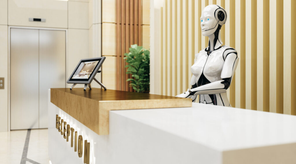 smart-robot-assistant-on-reception