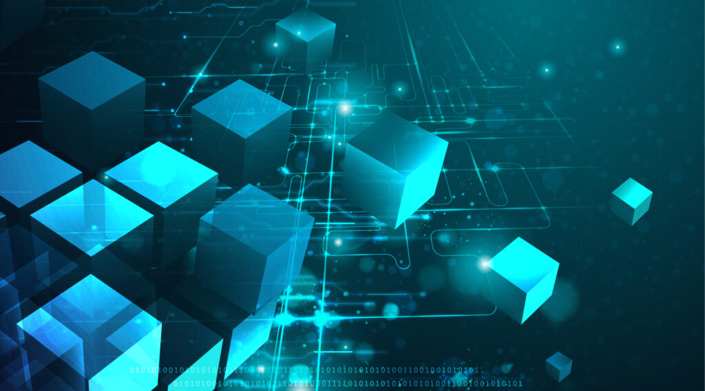 blockchain-technology-abstract-background