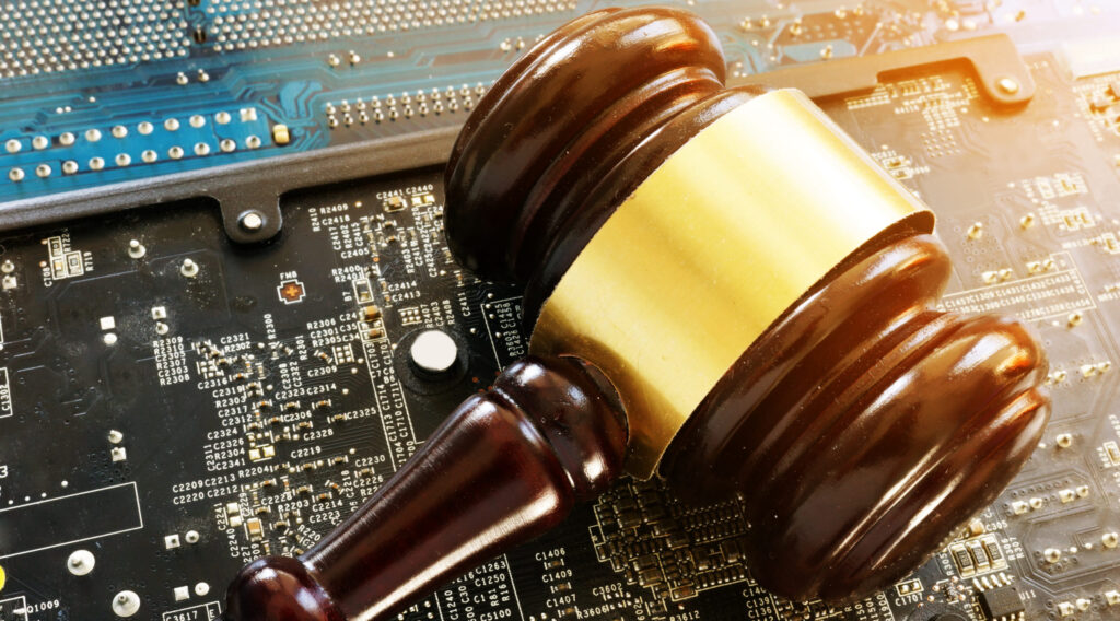 gavel-and-electronic-devices-regulation-of-blockchain