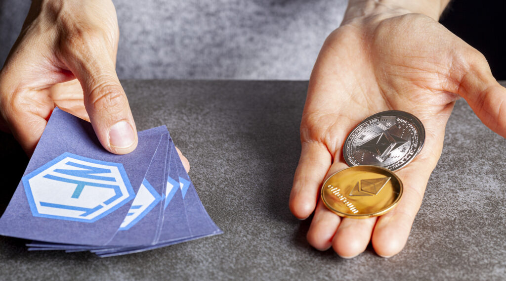 a-concept-image-for-investing-in-non-fungible-tokens-nfts-through-ethereum-blockchain